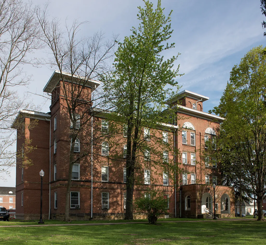 West Virginia Wesleyan's Agnes Howard Hall in Buckhannon, photographed in 2015
